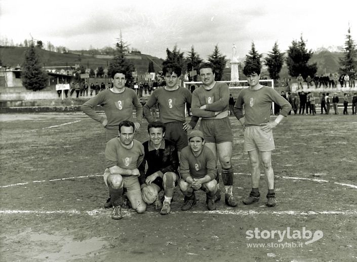1963-Clusone-Patronato S.Vincenzo-Una Squadra Di Calcio
