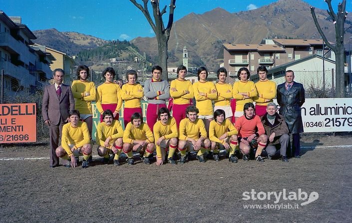1976-Clusone-Squadra Di Calcio