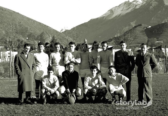1956-Clusone-Squadra Di Calcio Di Gian Pietro Rota
