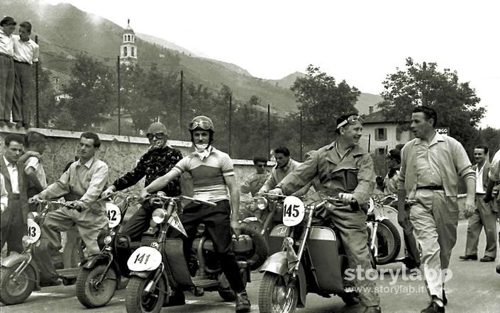 1951-Clusone-Gara Dei Motociclisti