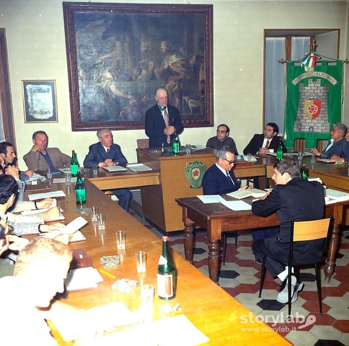 Cerimonia In Municipio Per Il Cav.Eugenio Baronchelli