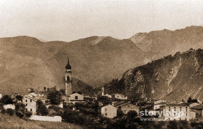 1910-Rovetta-Panoramica Da Ovest
