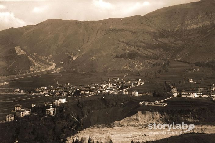1930Anni-Rovetta-Panoramica Dell Agro