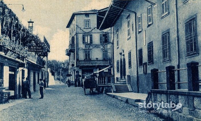 1935-Rovetta-Cartolina Di Via Fantoni