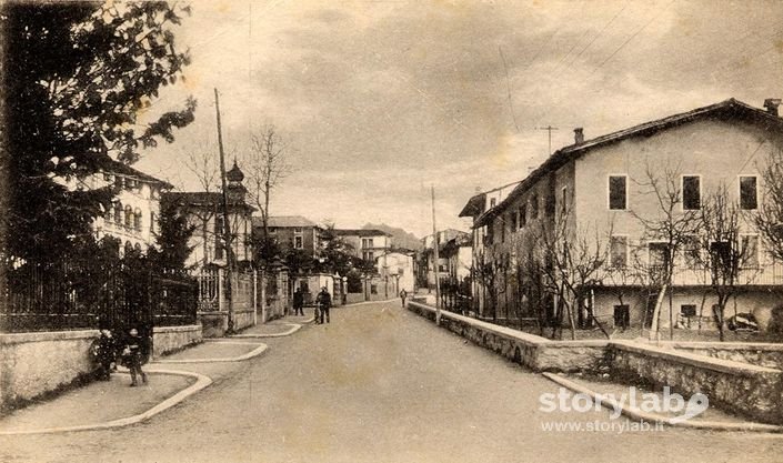 1939-Rovetta-Entrata In Paese Da Ovest