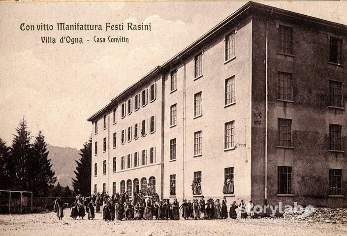 Convitto della Manifattura Festi e Rasini a Villa d'Ogna