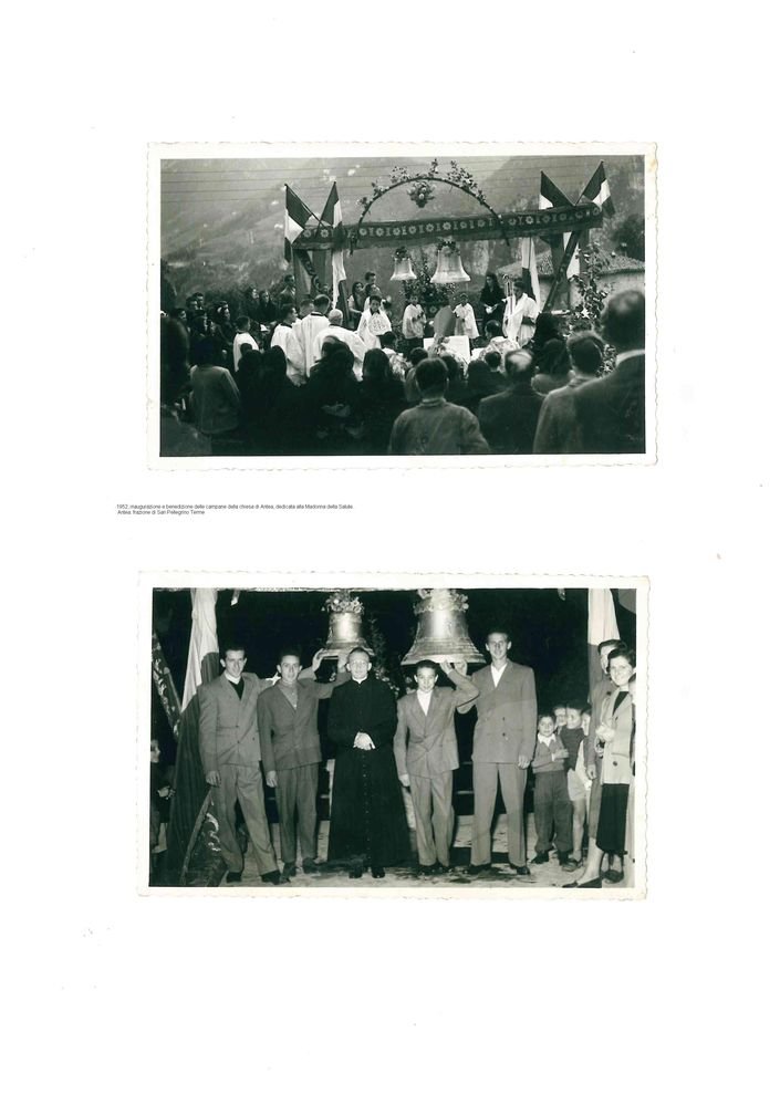 inaugurazione campane Chiesa di Antea, dedicata alla Madonna della Salute