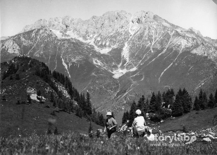 La Presolana Dal Monte Scanapà