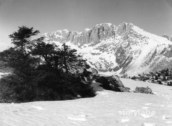 Massiccio Della Presolana Innevato