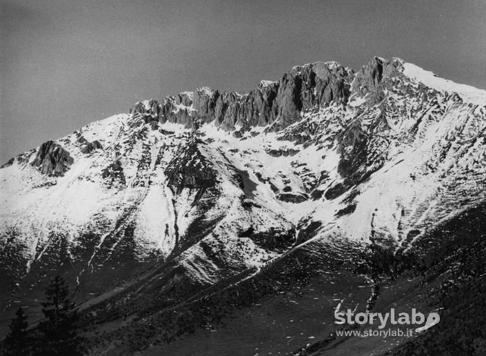 Massiccio Della Presolana Innevato