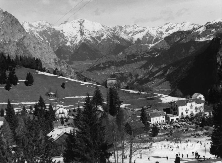 Veduta Del Passo Della Presolana