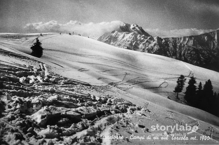 Piste Da Sci Sul Monte Torcola