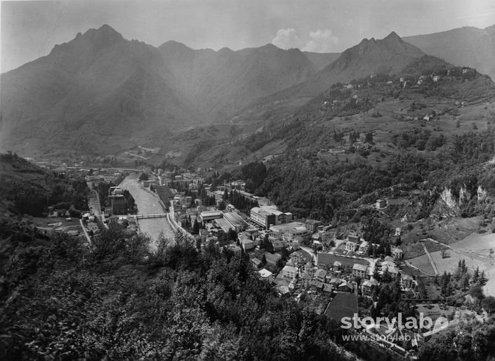 Vista Dall'Alto Di San Pellegrino Terme