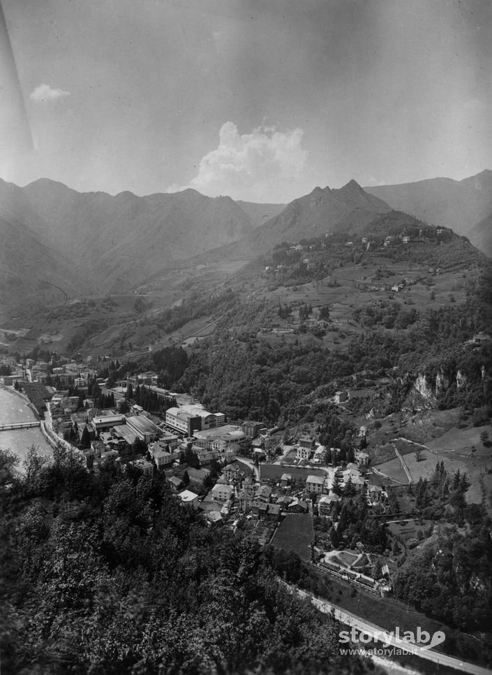 Vista Dall'Alto Di San Pellegrino Terme