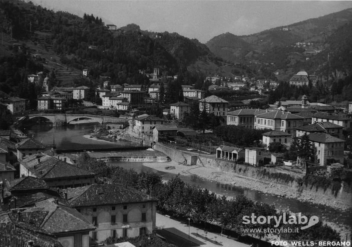 Fiume Brembo A San Pellegrino Terme