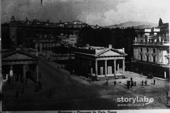 Bergamo – Panorama Da Porta Nuova