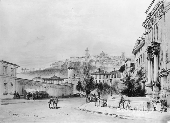 Disegno “Bergamo – 1834”