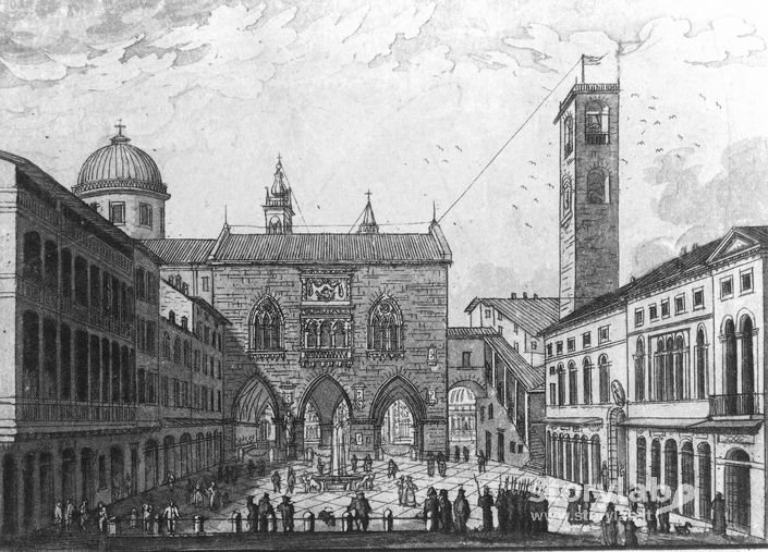 Disegno “Piazza Vecchia”