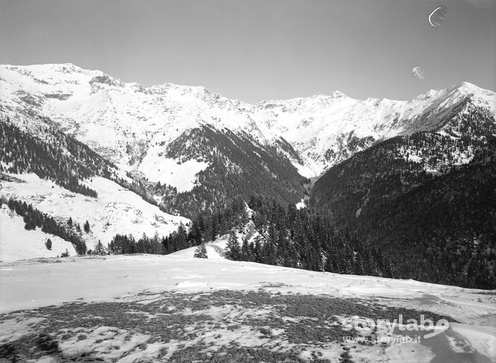 Paesaggio Montano Invernale