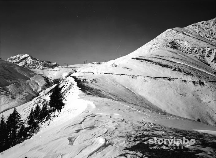 Paesaggio Montano Invernale