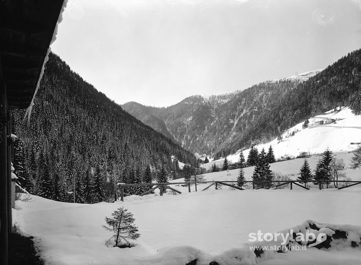 Paesaggio Montano Invernale