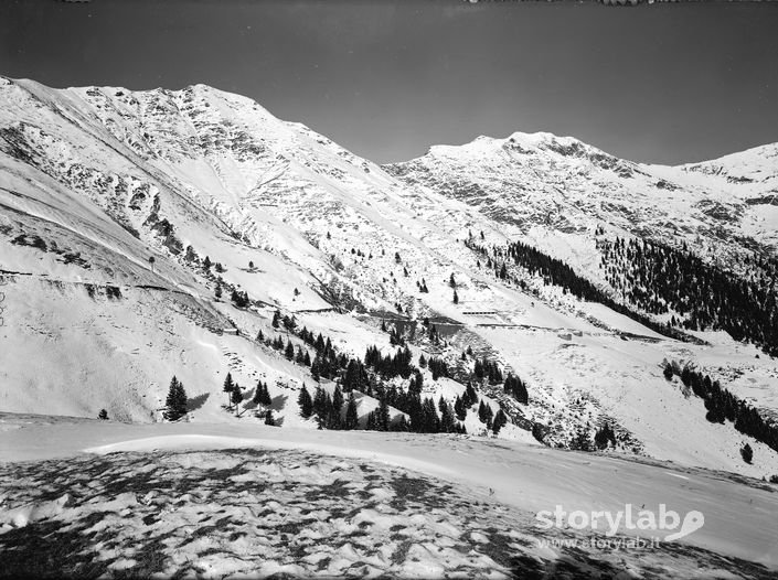 Paesaggio Montano Invernale