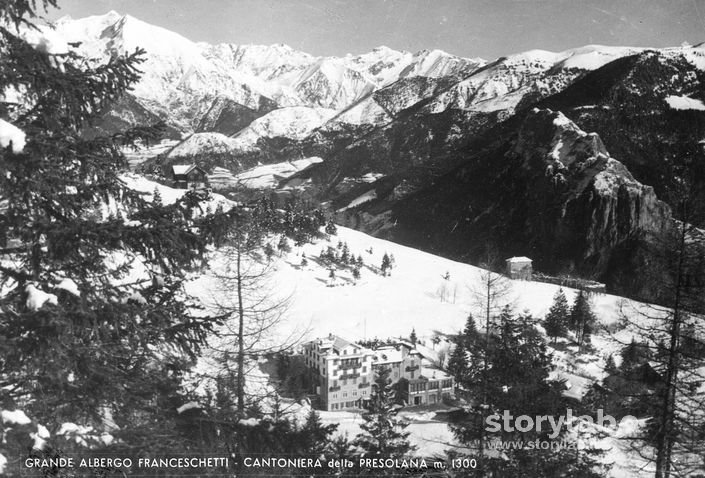 Grande Albergo Franceschetti – Cantoniera Della Presolana Mt. 1300 