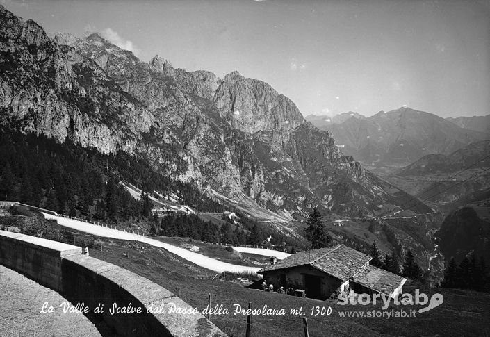 La Valle Di Scalve Dal Passo Della Presolana Mt. 1300